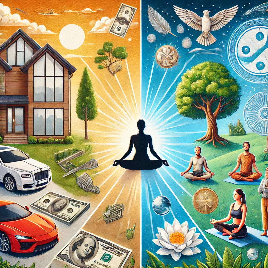 物質的豊かさと精神的豊かさの違いとは？ – 無名の若き挑戦者